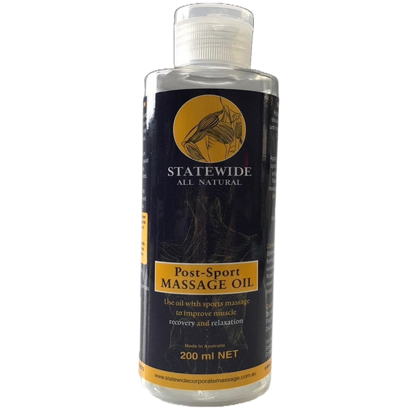 Post Sport Massage Oil – 200ml