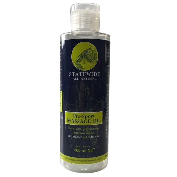 Pre Sport Massage Oil – 200ml